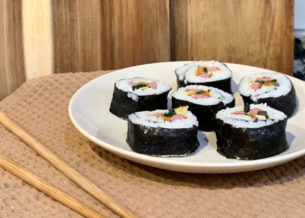 Let’s cook! Gimbap&nbsp;김밥